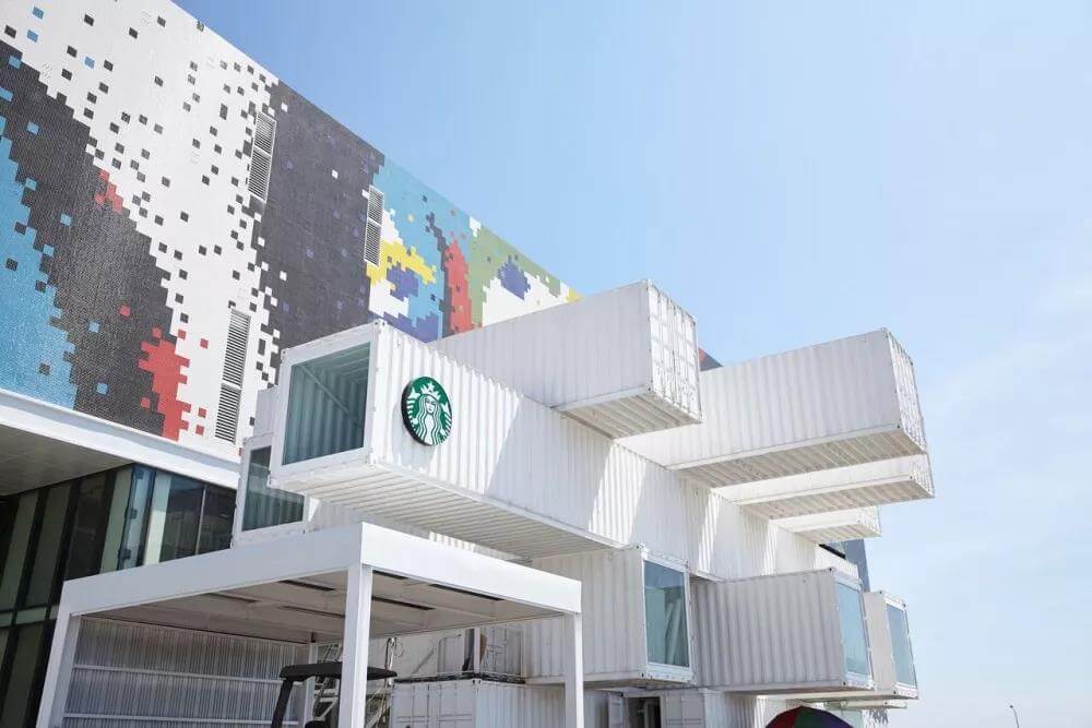 揭阳由隈研吾设计，星巴克在台湾的首家集装箱门店！